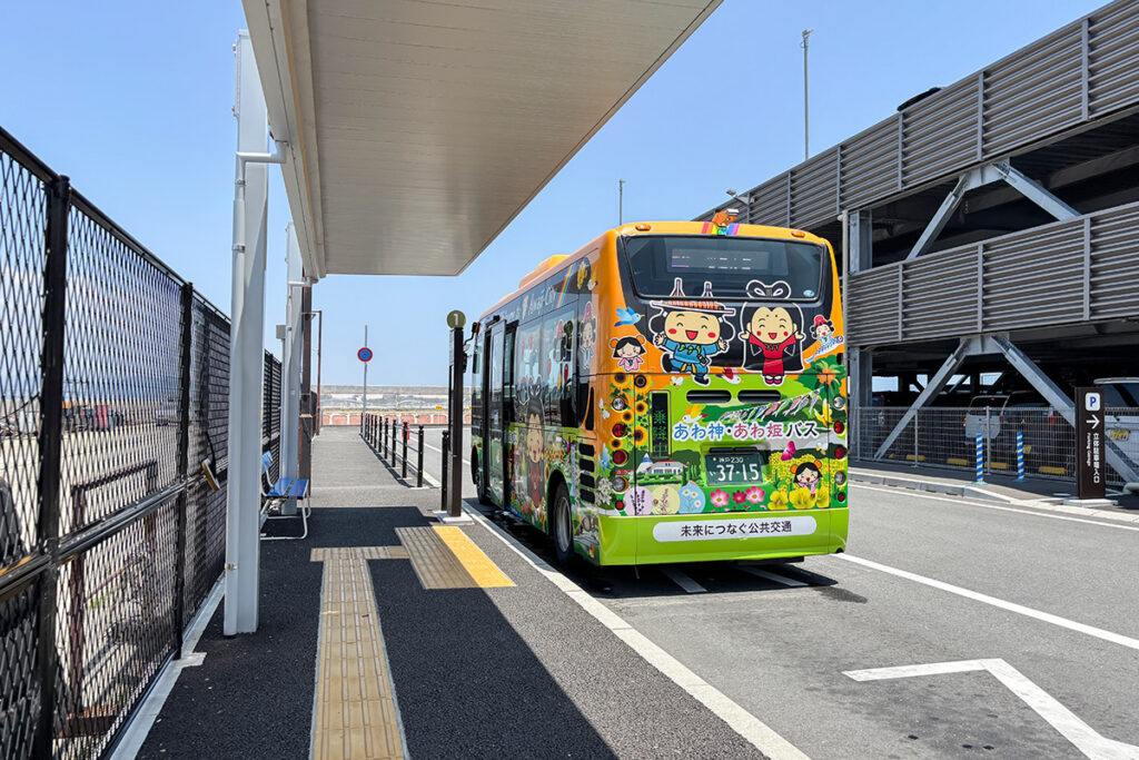 縦貫線の一部区間を現在はコミュニティバスが受け持つ