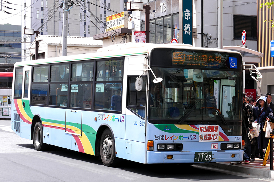 ちばレインボーバスの名称もなくなり、京成バスに
