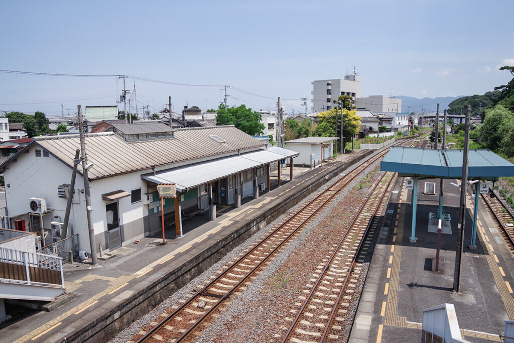 開業当時からの木造駅舎が90年以上も現役だった