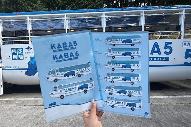 新車両デビューキャンペーンのクリアファイル
