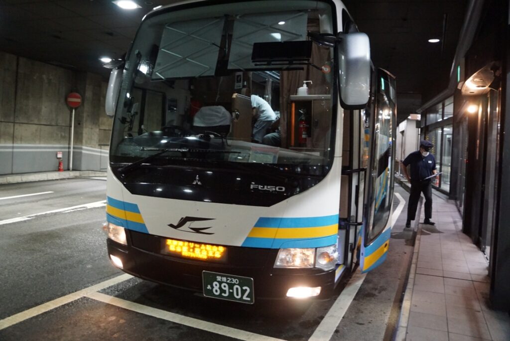 エアロエースに乗車！