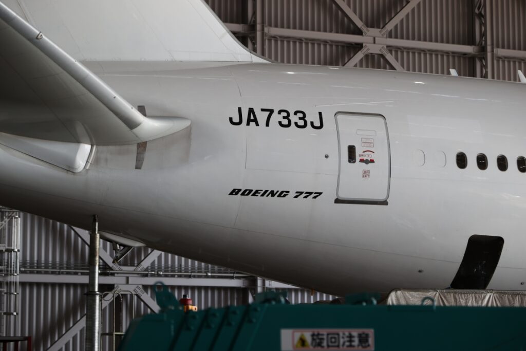 まだNレジになっていないJA733J