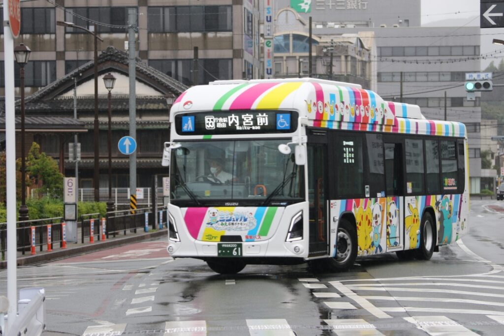 三重交通と言えばいすゞ！
