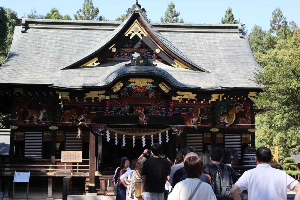 秩父神社の拝殿