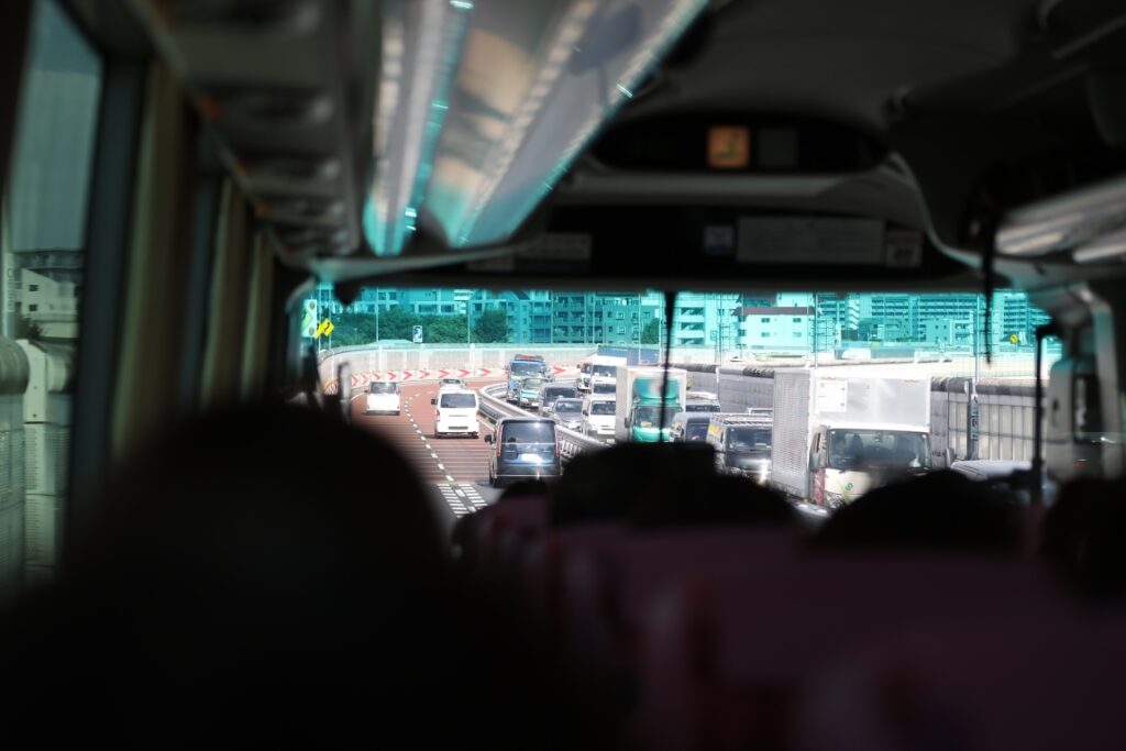 これからこちらが渋滞する予想
