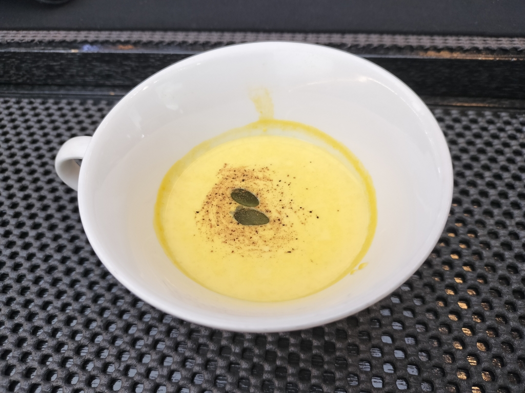 カボチャのスープ