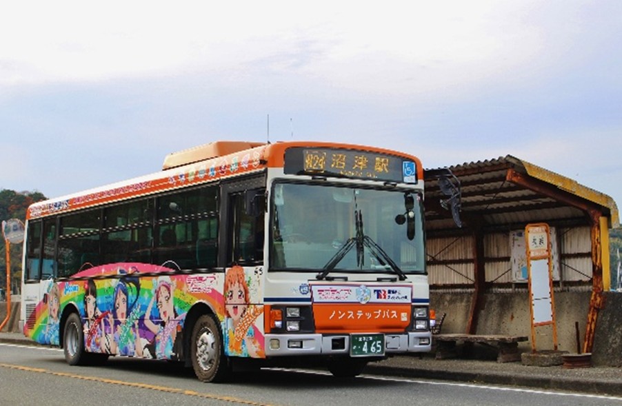 該当車両のラッピング