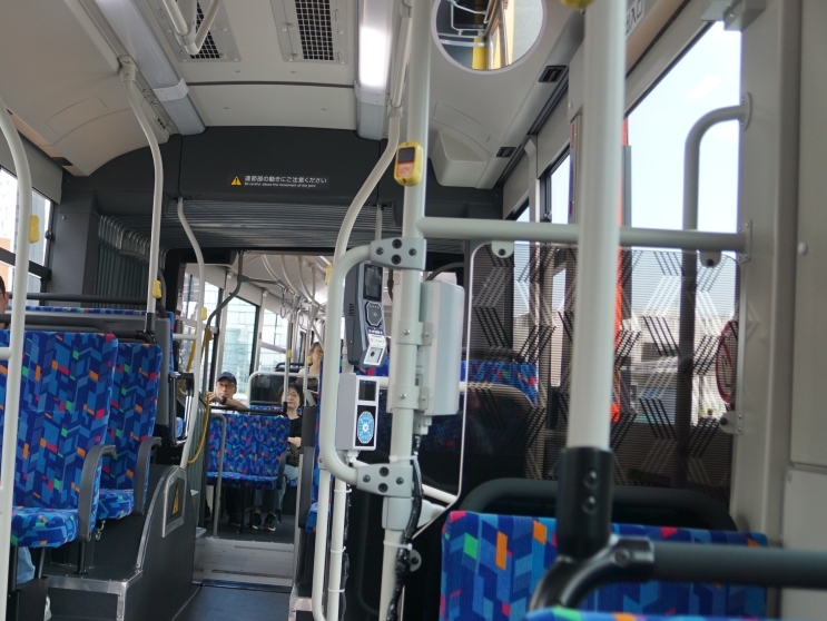 連節車らしい車内