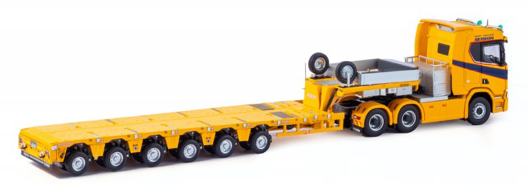 重量物を運ぶスカニアR650＋ノーテブーム6軸のミニチュアモデルにぞっこん！【ケンさんのホビーは楽し！】 - トラック総合情報誌「フルロード ...