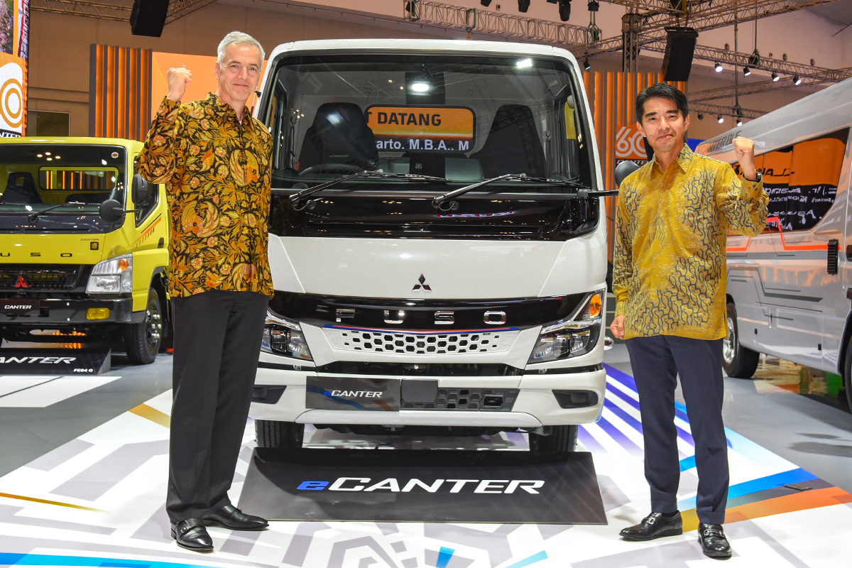 電動化を進めるインドネシアで新型eキャンターデビュー！ 2024年から首都ジャカルタで発売へ - トラック総合情報誌「フルロード」公式WEBサイト