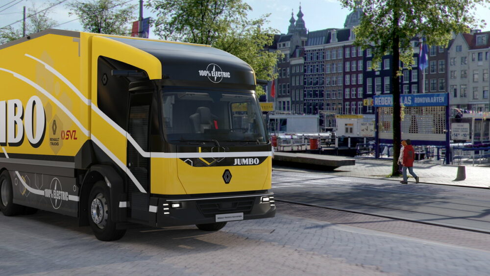 ルノーの「実験用電気トラック」が第2世代に！　冷凍ボディを搭載してオランダで実証運行
