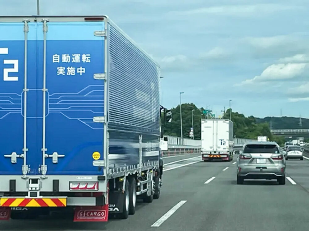 T2が佐川急便とセイノーHDとともに公道実証をスタート！　いよいよ2027年には自動運転トラックによる幹線輸送が始まる!!