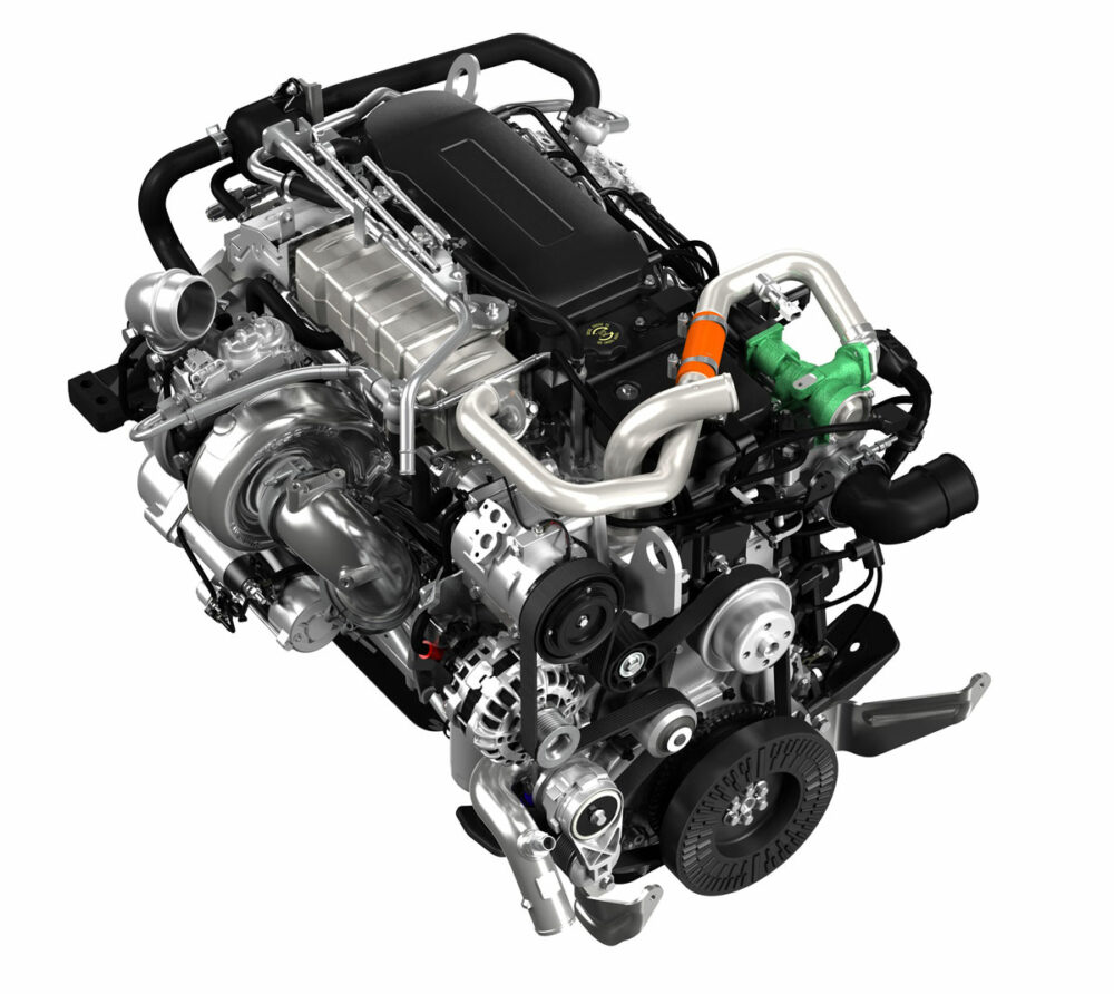 いすゞとカミンズは2019年5月に「Isuzu Cummins Powertrain Partnership」を締結。その協業の第一弾として、今回新たに共同開発した「DB6A型」エンジンを新型FVR／FVZに搭載する