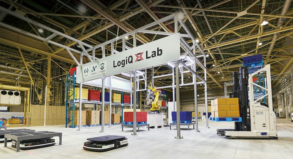 三菱重工「Yokohama Hardtech Hub」内にある実証施設「LogiQ X Lab」