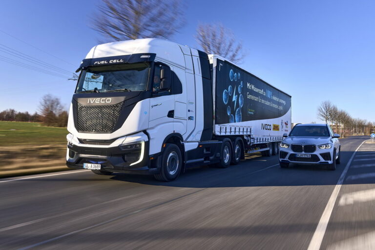 BMWにイヴェコの燃料電池トラック！　長距離輸送で「水素駆動」の優位性を実証へ