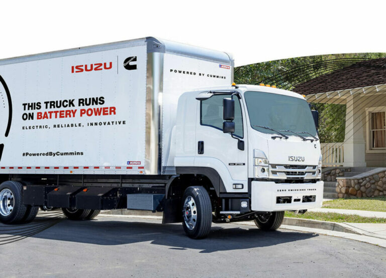 中型EVトラックの量産体制は準備万端 !?　いすゞがカミンズからのバッテリーパワートレーンシステム供給契約を締結