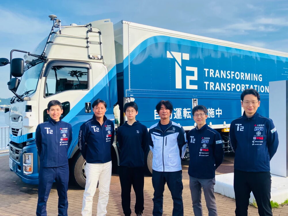 神奈川～神戸間、約500キロ走破!!　T2が自動運転トラックで国内最長走行に成功