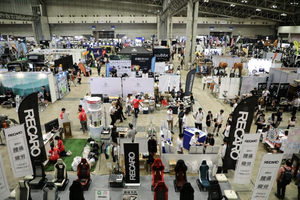 6月末に幕張メッセ国際展示場で開催された「東京アウトドアショー2025」。併催した「東京ドックショー2025」とあわせて47081人が来場した