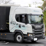 スウェーデン生まれの最新大型トラック「スカニアSUPER」に公道試乗！　連結総重量36トンで魅せられた走り