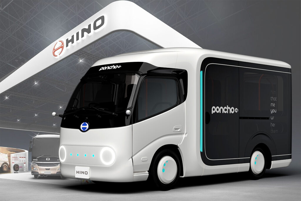 コンセプトカー2台と市販予定車3台一挙登場！ 日野自動車のジャパンモビリティショー2025出展内容が明らかに!!