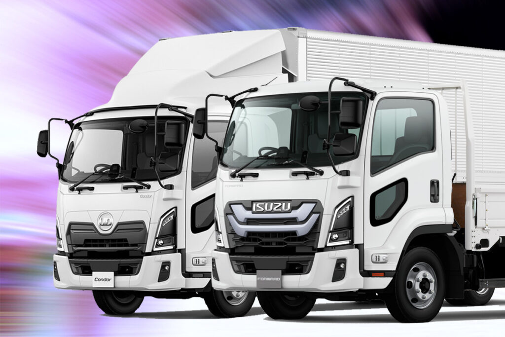 いすゞフォワード／UDコンドルが改良！ ADAS拡充と5.2リッターエンジン性能向上さらに小排気量モデルも!!