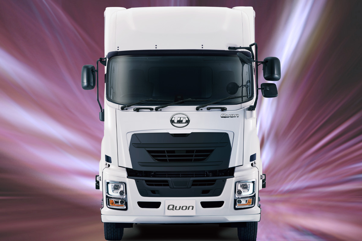 車輪脱落予兆検知システムを搭載!! 今春デビューのUDトラックス