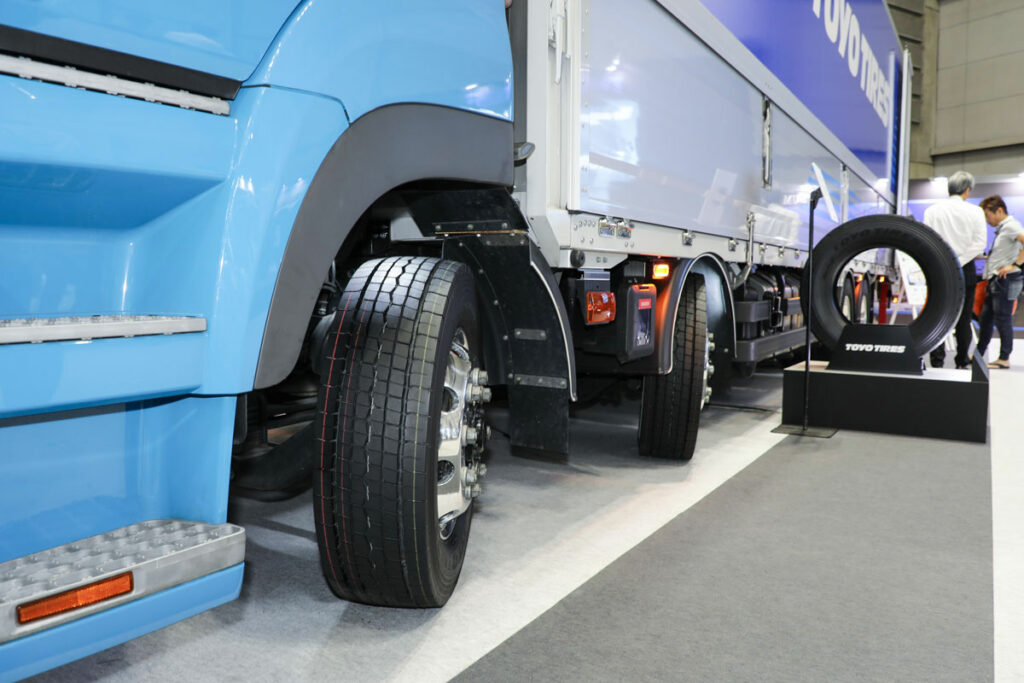 昨年のトラックショーに参考出品されていたM630のプロトタイプ