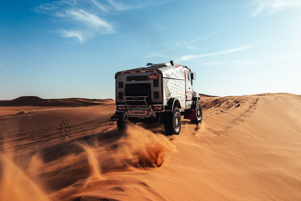 クラス8位を維持し前半戦を終了!! 今大会初の砂丘ステージも快調に走破 【ダカールラリー2026】