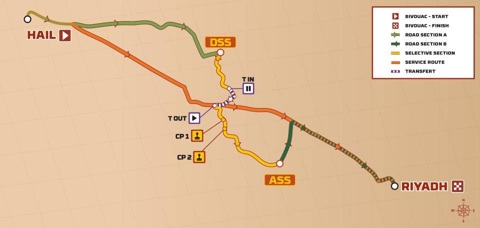 クラス8位を維持し前半戦を終了!! 今大会初の砂丘ステージも快調に走破 【ダカールラリー2026】