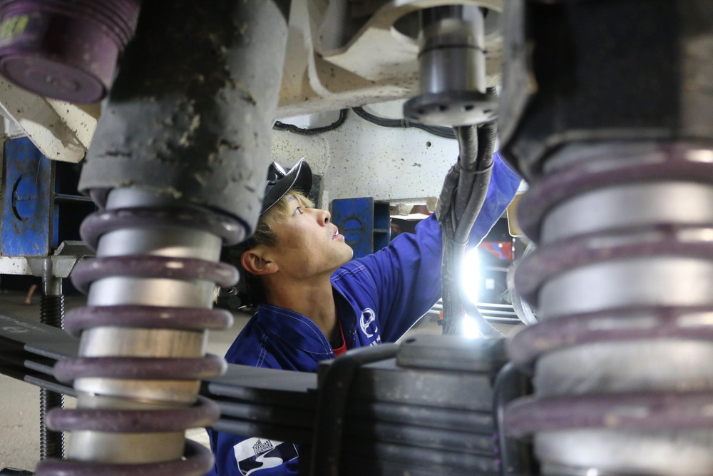 クラス8位を維持し前半戦を終了!! 今大会初の砂丘ステージも快調に走破 【ダカールラリー2026】