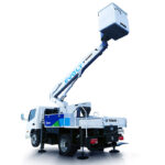 通信工事が排ガスゼロしかも静かに！ タダノがEVトラックベースのフル電動高所作業車を国内投入へ