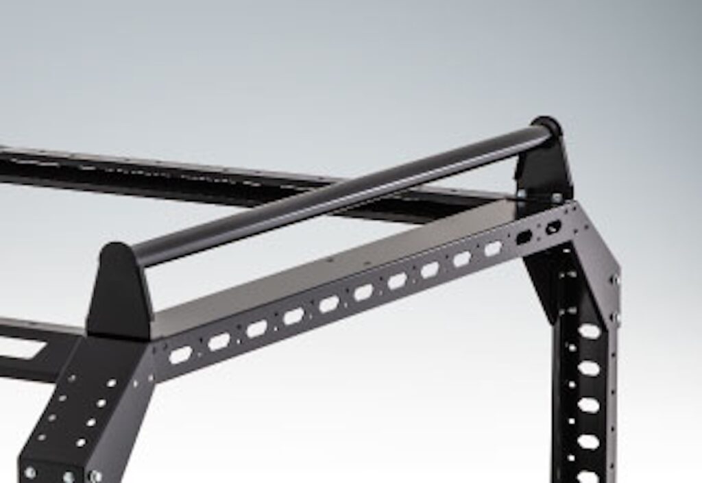 ワークキャリア上部に装着する積載物用バー