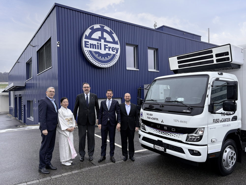 日野・ふそうブランド統合の一環!?　欧州21市場の「FUSO」代理店にスイスのエミール・フライ・グループ！