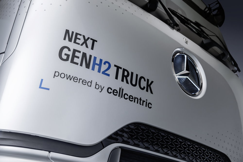 ダイムラーが新たな水素燃料電池トラック「NextGenH2」を公開！　少数ながら2026年中に量産も!?