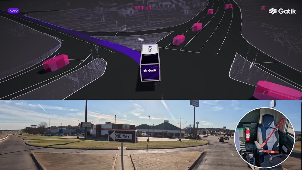 いすゞのトラックを「完全無人運転」で商用運行!?　ガティックが米国初の商用無人運転を大規模展開！