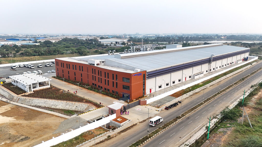 このほど竣工、操業をスタートした極東開発のインド子会社・SATRAC社のチェンナイ工場