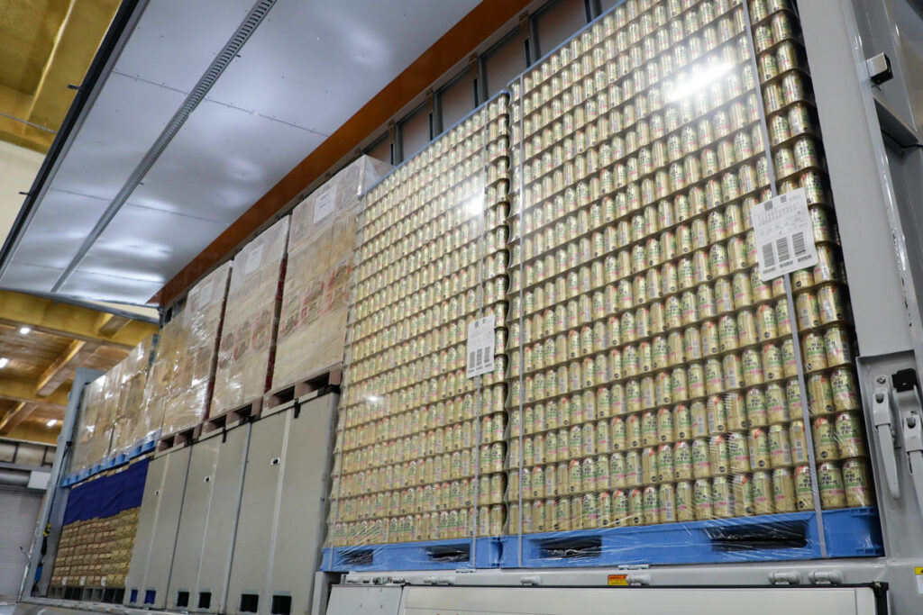 パレット積みはどうしても荷崩れの心配がつきまとう