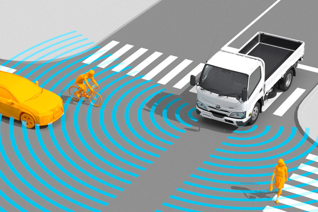 出会い頭警報のイメージ図