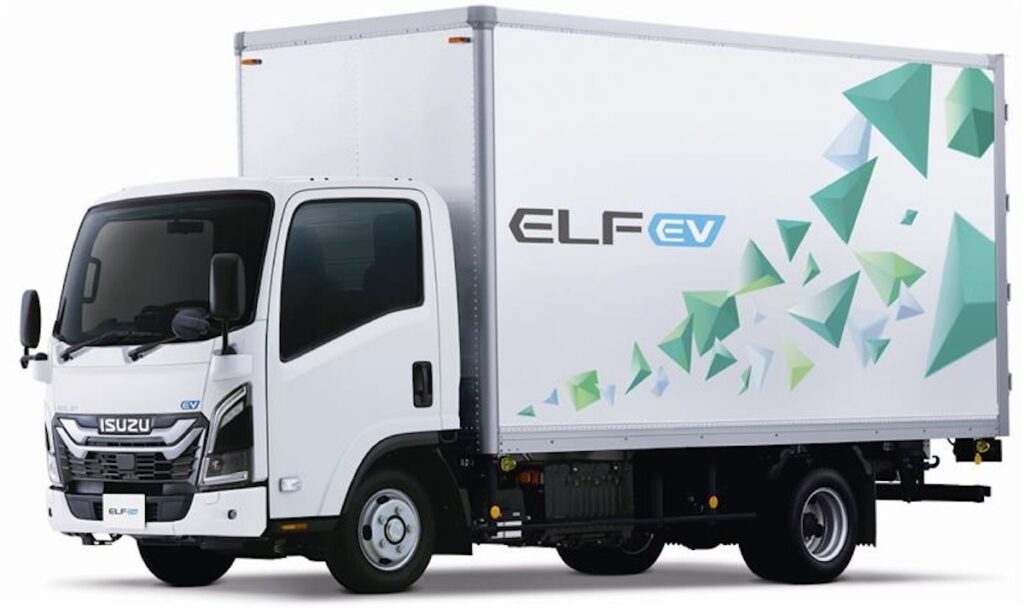 電気小型トラック、エルフEV