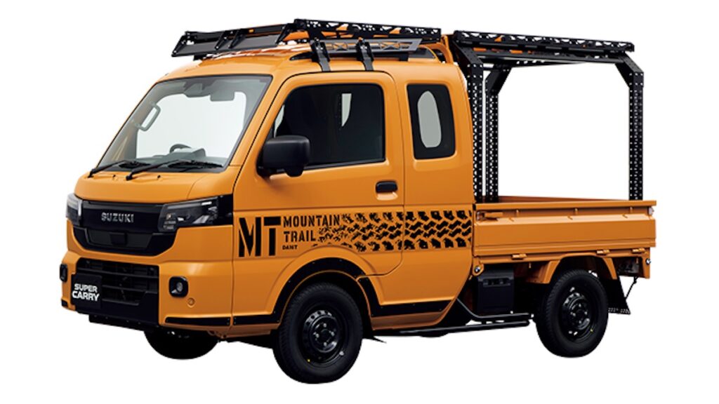 ハードカーゴ製品を装着した「スーパーキャリイ 特別仕様車 Xリミテッド」