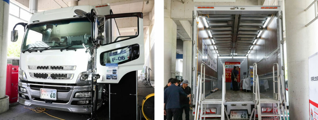 ジャパントラックショー2026に出品されたスーパーグレートベースのリファービッシュトラック第1号車