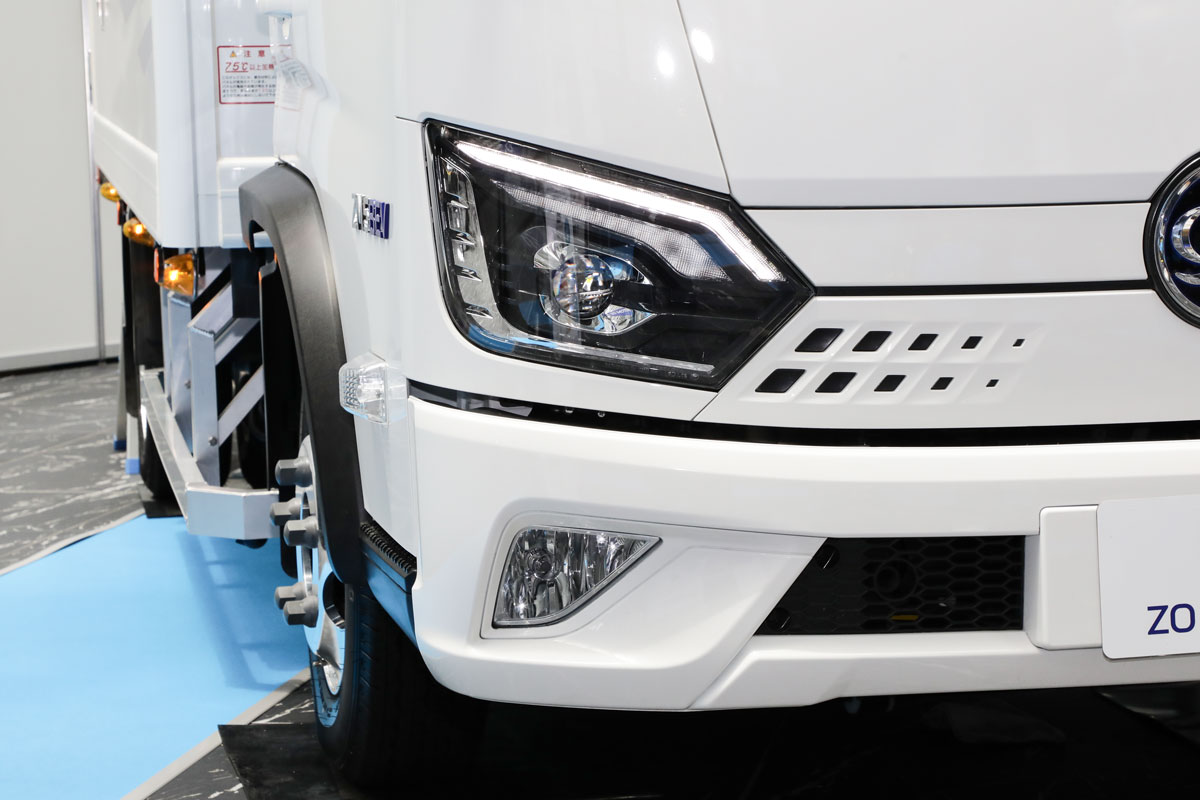 日野自動車やZOモータース、ヤマトモビリティのEVトラックが登場