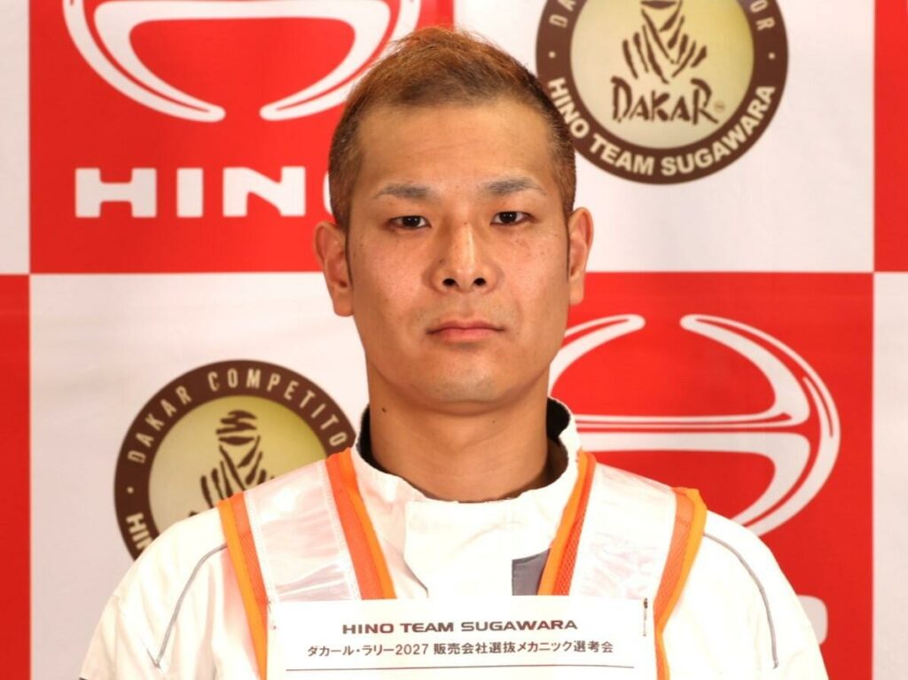 福島日野自動車メカニック、栁沼吉彦さん
