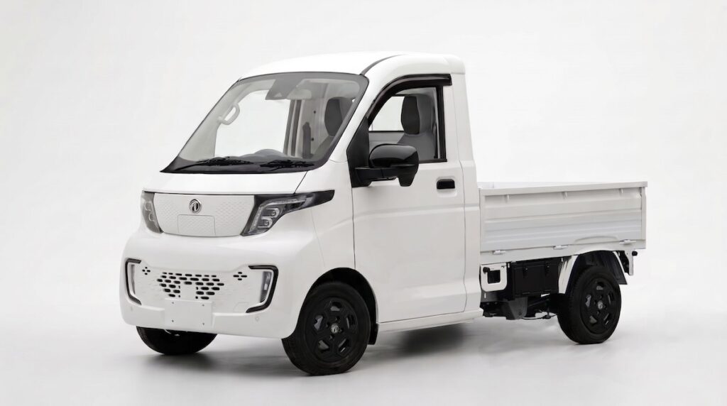 軽トラックタイプの軽商用BEV「FKT」