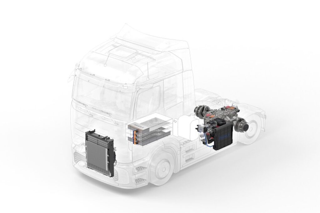 マーレは大型トラックの電動化に向けた総合的なアプローチを推進する企業。今回のレンジエクステンダーもその選択肢の1つだ